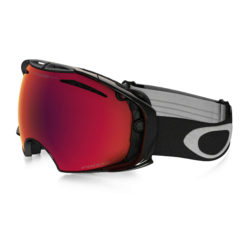 Men's Oakley Goggles - Oakley Airbrake Goggles. Jet Black - Prizm Torch Iridium & Prizm Sapphire Iridium